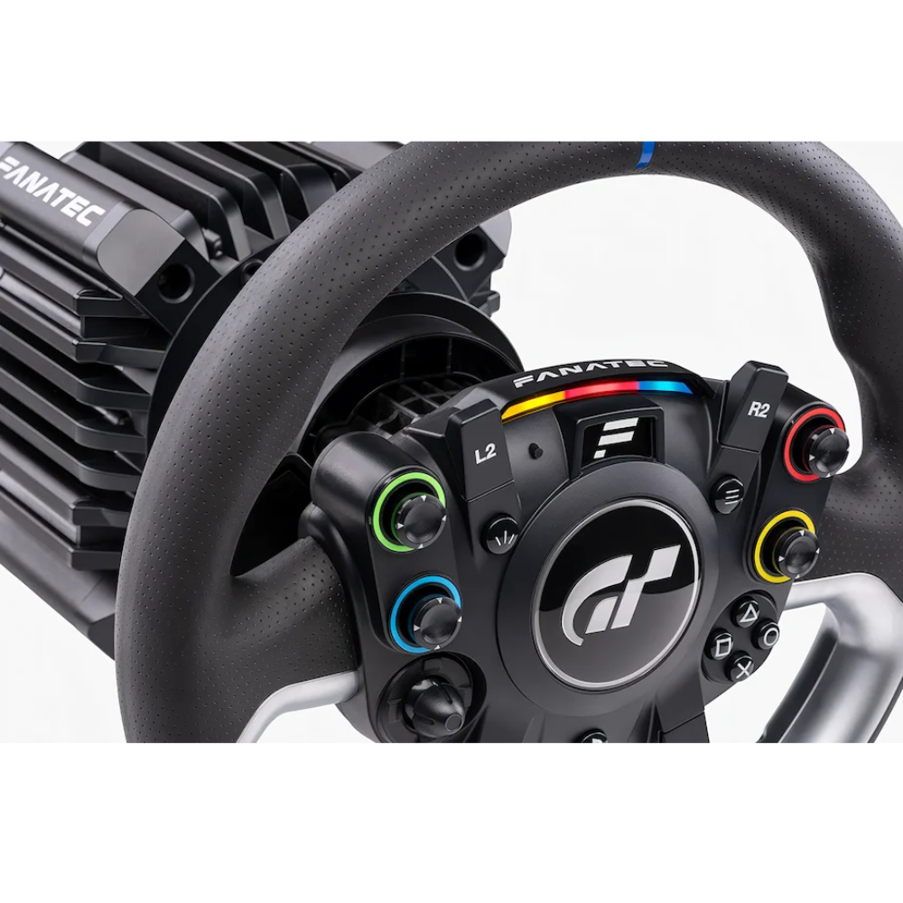 FANATEC Gran Turismo DD Pro Wheel Bundle – TechCure India