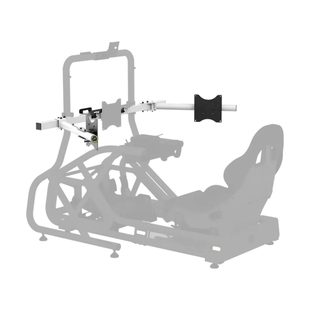 FANATEC GT Cockpit Triple Monitor Expansion Kit ( White ) – TechCure India