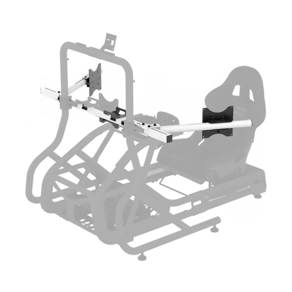 FANATEC GT Cockpit Triple Monitor Expansion Kit ( White ) – TechCure India
