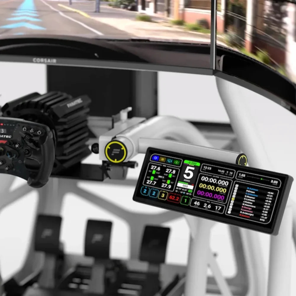 FANATEC GT Cockpit Accessory Mount ( White ) – TechCure India