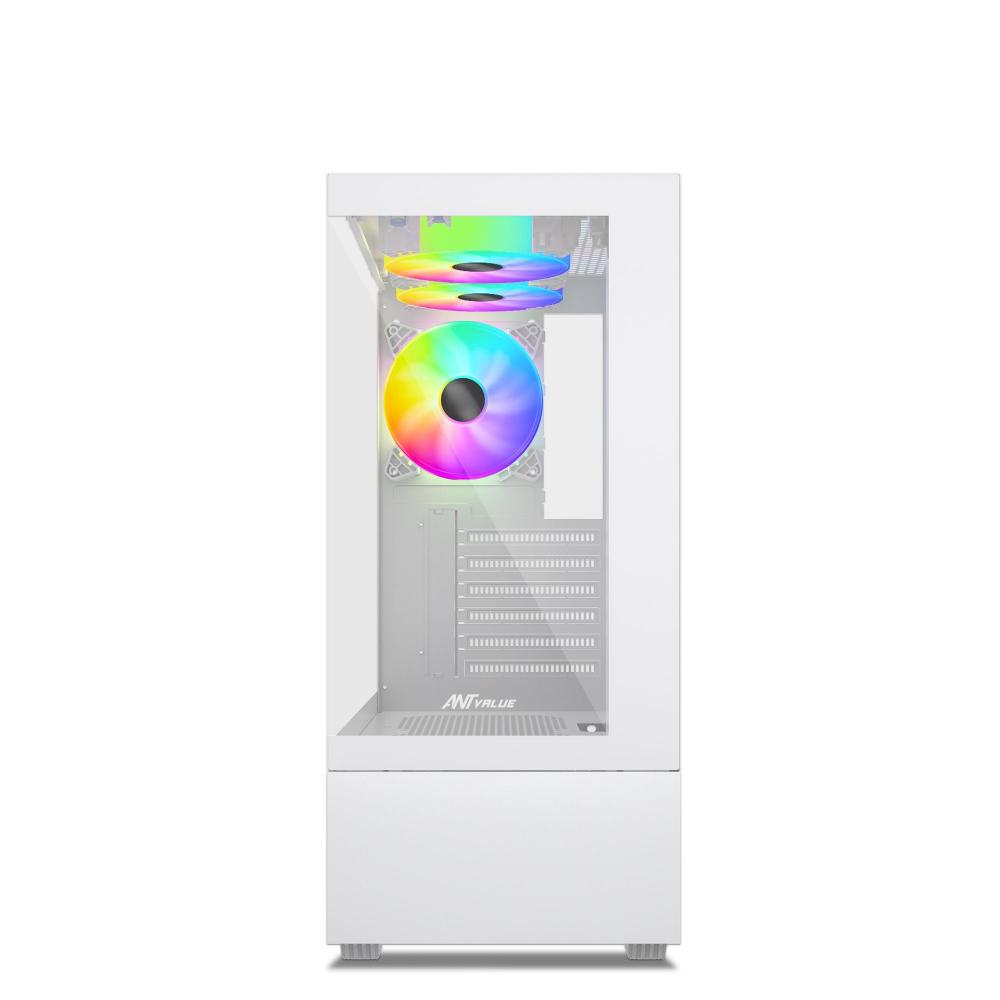 ANT VALUE CV100 ATX Mid Tower Cabinet ( White ) - 3
