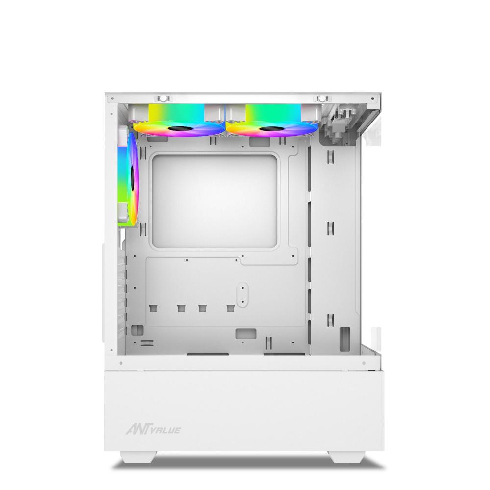 ANT VALUE CV100 ATX Mid Tower Cabinet ( White ) - 4