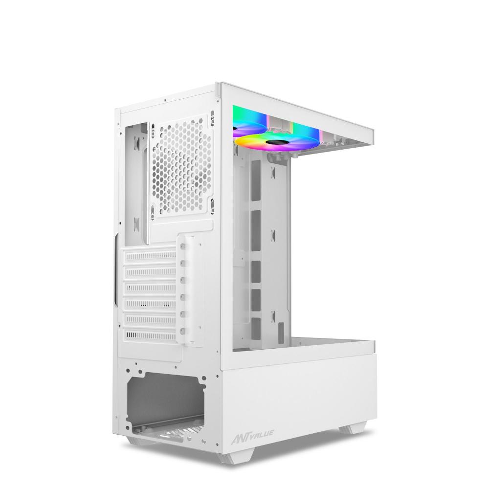 ANT VALUE CV100 ATX Mid Tower Cabinet ( White ) - 5