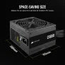 CORSAIR CX SERIES CX650 650 WATT 80 PLUS BRONZE CP-9020278-IN – TechCure India