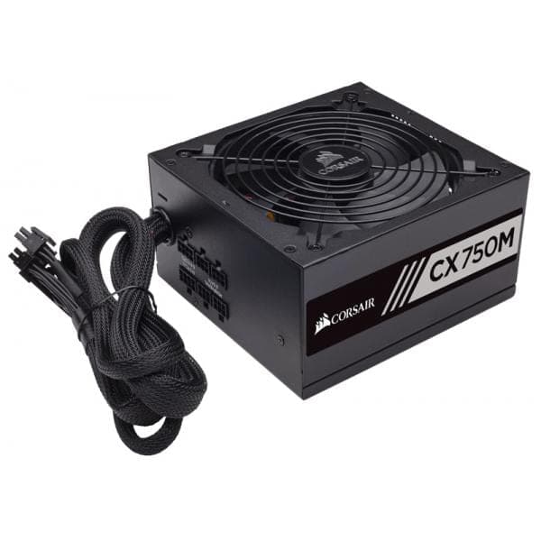 CORSAIR CX750M 7550W 80 + Bronze Semi Modular ATX 2.0 Power Supply - 2