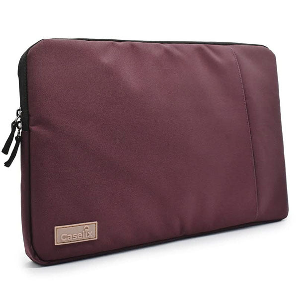 Caselix Vulcan 15.6" laptop Sleeve Case Maroon – TechCure India