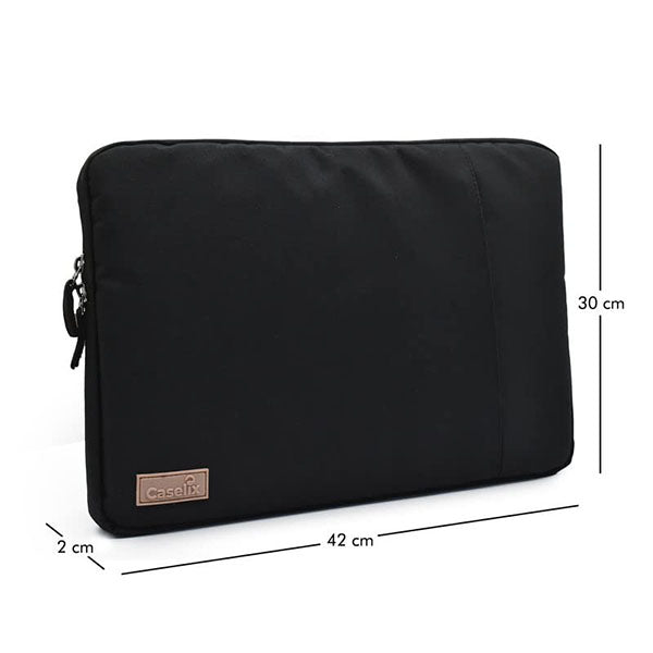 Caselix Vulcan 15.6" Laptop Sleeve Case Black – TechCure India