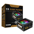 Circle CG Raw Power 550W RGB 80 Pro Plus Bronze SMPS (Black) – TechCure India