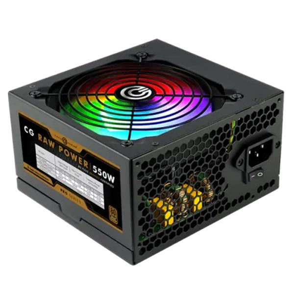 Circle CG Raw Power 550W RGB 80 Pro Plus Bronze SMPS (Black) – TechCure India