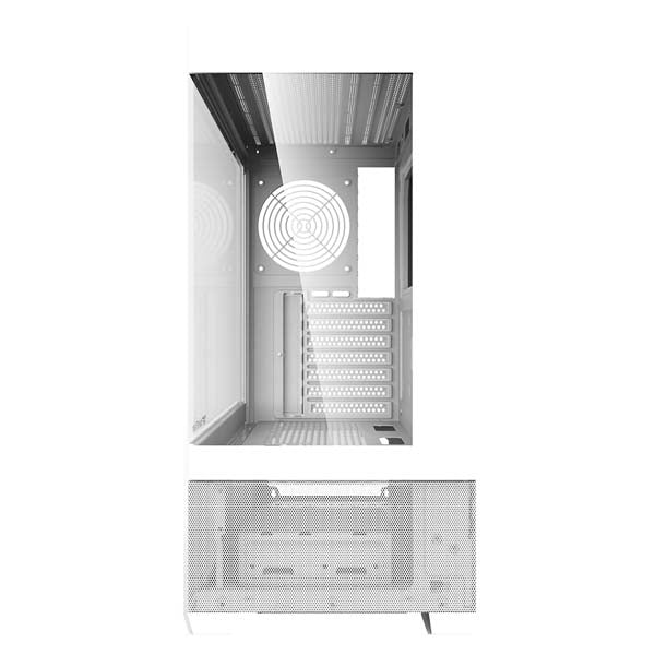 Circle Defender ZX3 ARGB ATX Mid Tower Gaming Cabinet (White) – TechCure India