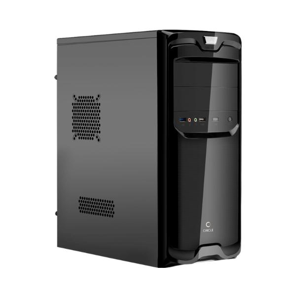 Circle Desire D1 USB 3.0 (ATX) Mid Tower Cabinet (Black) – TechCure India