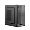 Circle Elan Desktop Cabinet with SMPS (Black) – TechCure India