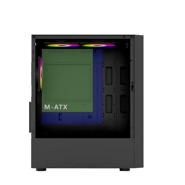 Circle Elegantor M1 Mid-Tower Case Gaming Cabinet - Black – TechCure India
