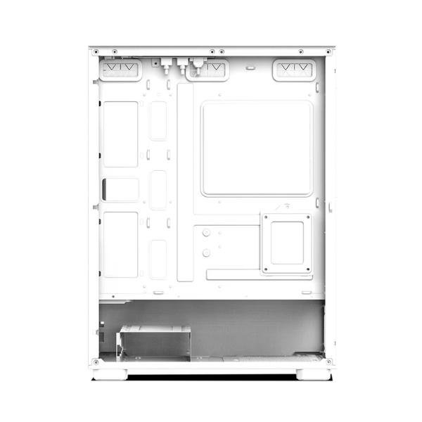 Circle Eliminator X5 TYPE C 2.0 Mid-Tower Computer Case Gaming Cabinet - White – TechCure India