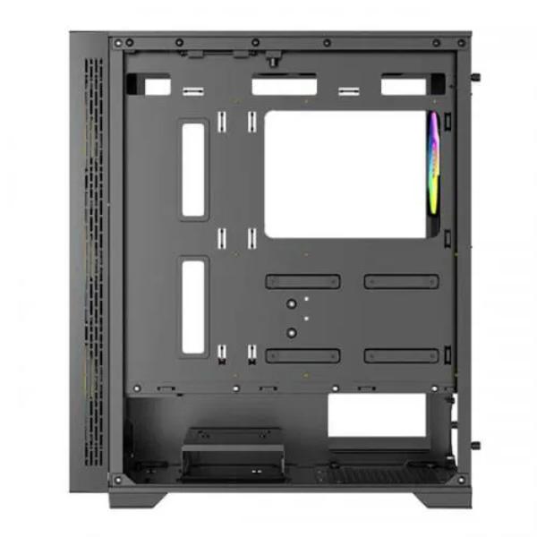 Circle Furious 240 Glass ARGB (ATX) Mid Tower Gaming Cabinet (Black) – TechCure India