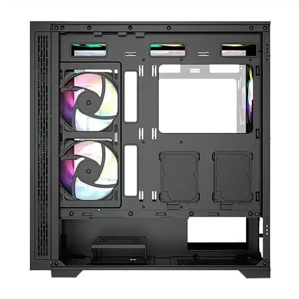 Circle Furious 360 Glass ARGB (Black) – TechCure India