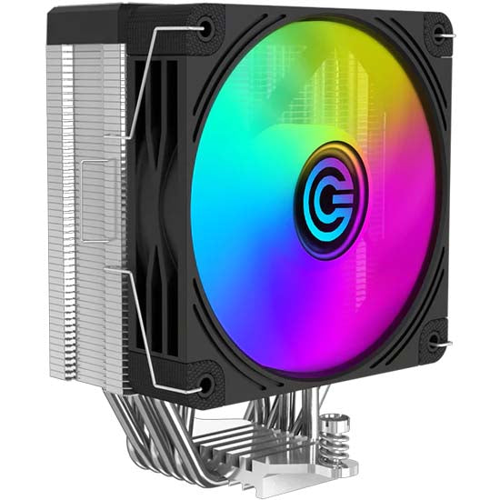 Circle Gaming CG 6P ARGB Silver Gaming CPU Cooler – TechCure India