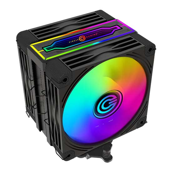 Circle Gaming CG 6P Duo ARGB Gaming CPU Cooler – TechCure India