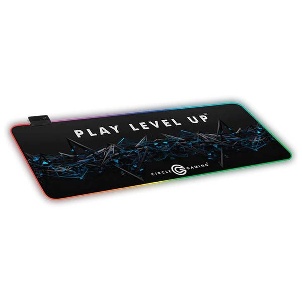 Circle Gaming Rapid X1 RGB Gaming Mousepad - Enhanced Precision with Dynamic Lighting – TechCure India