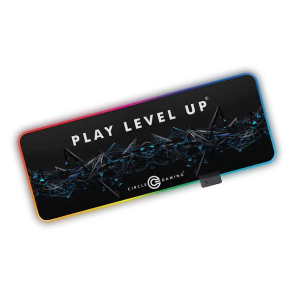 Circle Gaming Rapid X1 RGB Gaming Mousepad - Enhanced Precision with Dynamic Lighting – TechCure India