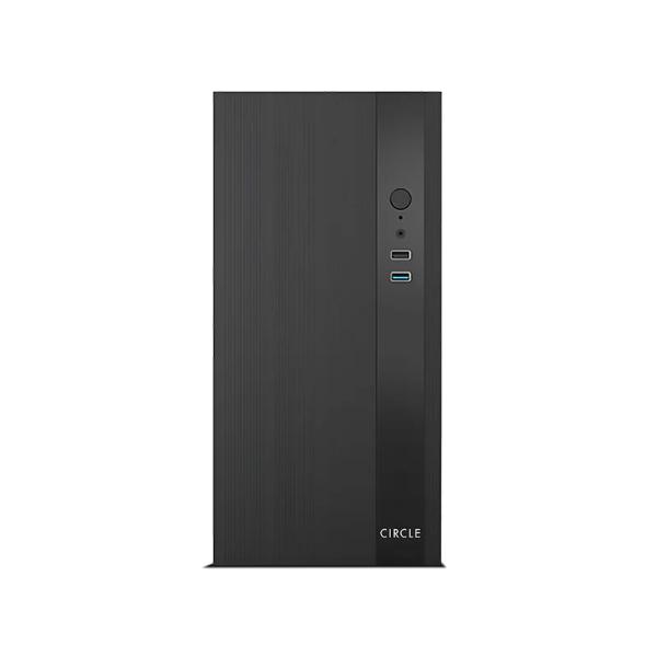 Circle MINI ME 3.0 CPU Cabinet - Black | Compact and Efficient Micro ATX Case – TechCure India