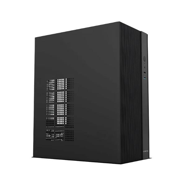 Circle MINI ME 3.0 CPU Cabinet - Black | Compact and Efficient Micro ATX Case – TechCure India
