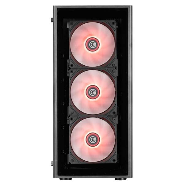 Circle Xtender X2 ATX Mid Tower Gaming Cabinet (Black) – TechCure India