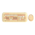 Coconut Bling Retro Wireless Combo, Milk Tea – TechCure India