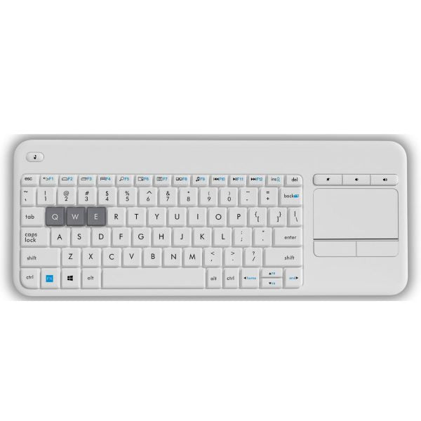 Coconut Bravo 3 Wireless Keyboard with Touchpad (White) – TechCure India