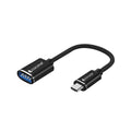Coconut OT06 USB to Type C OTG Adapter, Aluminium Body – TechCure India