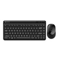 Coconut Quartz Wireless Keyboard Mouse Combo (Black) – TechCure India