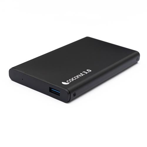 Coconut SC09 2.5" HDD USB 3.0 Strong Metal Body Sata Case free Type C OTG (upto 6TB HDD) – TechCure India