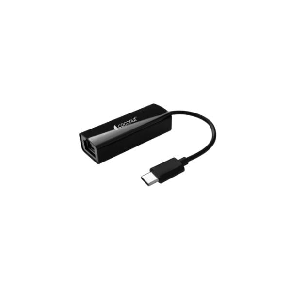 Coconut UL03 Type C to LAN Ethernet Adapter – TechCure India