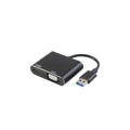 Coconut USB 3.0 to HDMI / VGA Converter, 4K Resolution 4K Ultra HD resolution, Strong Metal Enclosure, True USB 3.0, High Quality Chipset – TechCure India