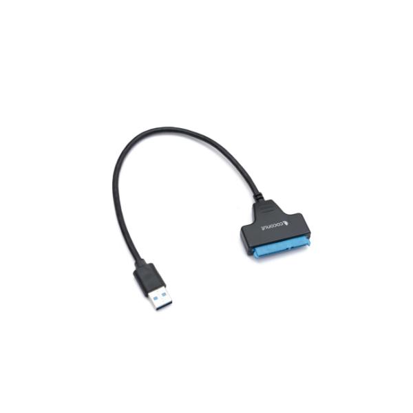 Coconut USB 3.0 to Sata Cable UASP Sata Enabled, for 2.5" Sata casing HDD/ SSD, Plug & Play, Speedy data transfers, LED indicators – TechCure India