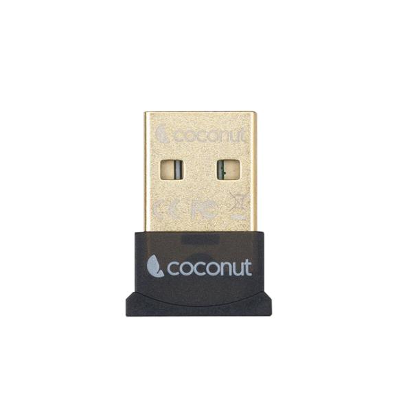 Coconut WA03 Bluetooth Adapter, Bluetooth ver5.0, Gold Plated Range upto 10M, Bluetooth 5.0 version, BT adapter, Top Notch Chipset, Gold Plated Connector – TechCure India
