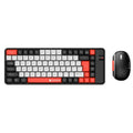 Coconut Pearl Wireless Keyboard Mouse Combo (Red Black) – TechCure India