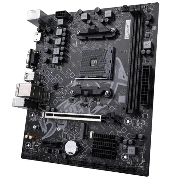 Colorful BATTLE-AX B450M-K M.2 V14 Chipset Mother Board – TechCure India