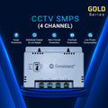 Consistent CCTV 4 Channel SMPS (CT-CPS-04P-S) – TechCure India