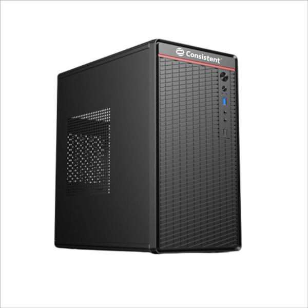 Consistent CIE108 PC Case/SMPS Computer Case 4 Full Slots VGA Max 250mm Bold Design for Bold Performance – TechCure India