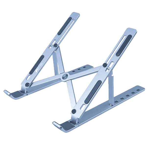 Consistent Laptop Aluminium Stand, Adjustable Portable Computer Riser – TechCure India