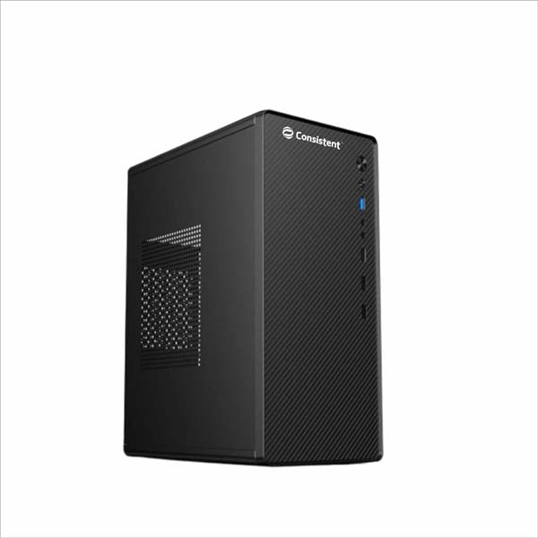 Consistent PC Case/SMPS (CIE110) Computer Case 4 Full Slots VGA Max 250mm Bold Design for Bold Performance – TechCure India