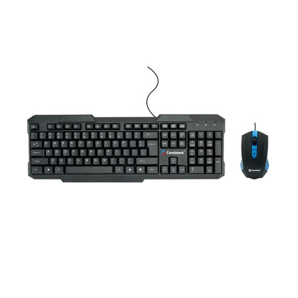 Consistent Pixel Wired Keyboard & Mouse Combo – TechCure India