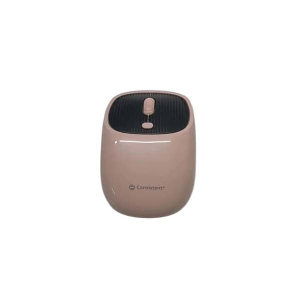 Consistent Sparkle Wireless Mouse 2.4G Portable Mobile Optical Office Mouse with USB (Baby Pink) – TechCure India