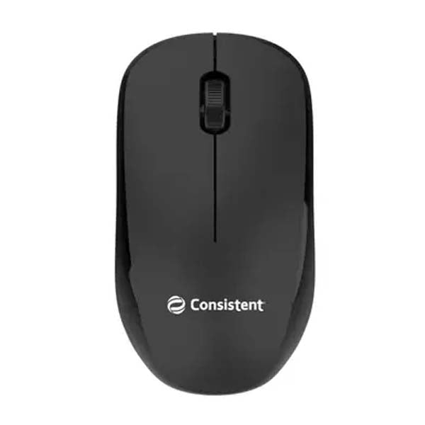 Consistent Speedoo Wireless Mouse 2.4G Portable Mobile Optical Office Mouse with USB MOW451 (Black) – TechCure India