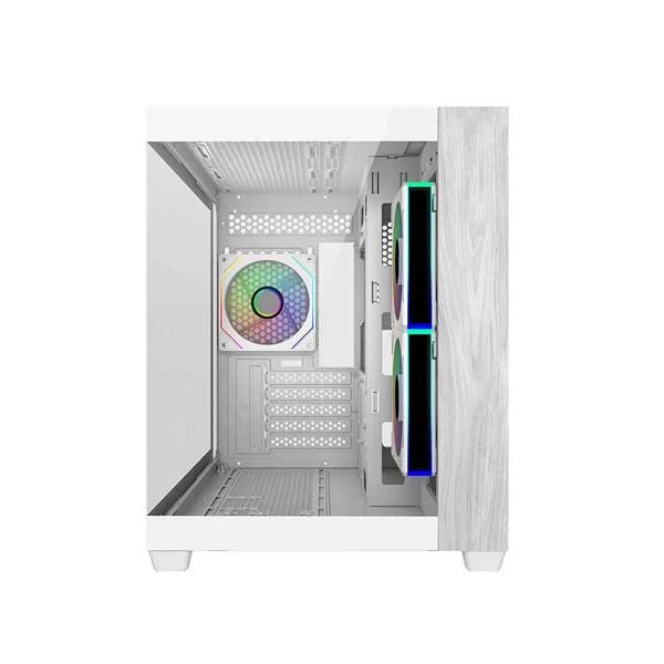 Cooler Master Elite 481 Wood Micro ATX Mid Tower Cabinet White (E481-WHNN-S00) – TechCure India
