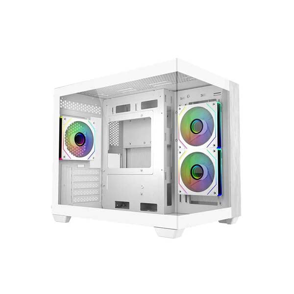 Cooler Master Elite 481 Wood Micro ATX Mid Tower Cabinet White (E481-WHNN-S00) – TechCure India