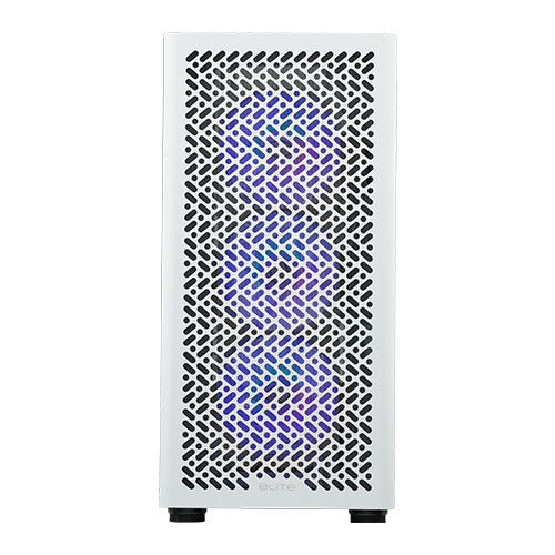 Cooler Master Elite 502 White ARGB E-ATX Mid Tower Case – TechCure India
