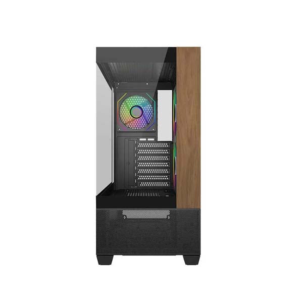 Cooler Master Elite 690 Wood Micro ATX Mid Tower Cabinet Black (E690-KHNN-S00) – TechCure India