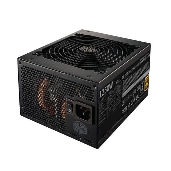 Cooler Master MWE 1250 V2 ATX3.0 1250 Watt 80 Plus Gold SMPS – TechCure India